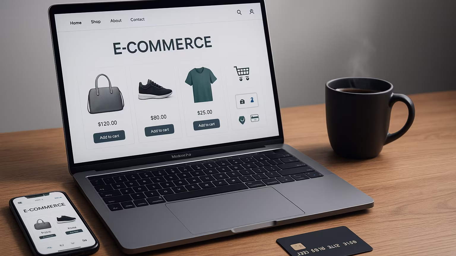 Illustration ecommerce